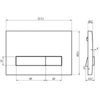 Комплект унитаза Ceramicanova Uno Rimless CN11001 с инсталляцией Berges Atom 410 040340 с сиденьем М — фото 6, Комплекты унитаз + инсталляция