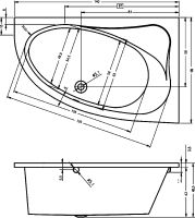 Товар: Акриловая ванна Riho Lyra 140x90 B020001005 (BA6600500000000) L без гидромассажа - фото 4 Акриловая ванна Riho Lyra 140x90 B020001005 (BA6600500000000) L без гидромассажа — фото 4, Ванны