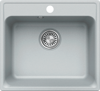 Кухонная мойка QUARTZBOND BOND-530  (Платина) — фото 1, Кухонные мойки