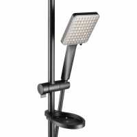 Товар: Душевой гарнитур Swedbe Hermes 5108B Черный матовый - фото 4 Душевой гарнитур Swedbe Hermes 5108B Черный матовый — фото 4, Душевые гарнитуры