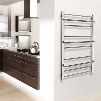 Водяной полотенцесушитель Grota Vista 530х1200 Хром — фото 2, Водяные полотенцесушители