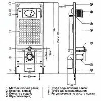Товар: Инсталляция Laguraty J100 для унитаза с Белой клавишей смыва - фото 2 Инсталляция Laguraty J100 для унитаза с Белой клавишей смыва — фото 2, Инсталляции