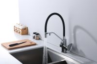 Смеситель для кухни Raglo R85.62 Хром Черный — фото 16, Смесители для кухни