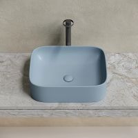 Раковина-чаша Ceramicanova Element 51 CN6052MHL Серо-голубая матовая — фото 12, Раковины