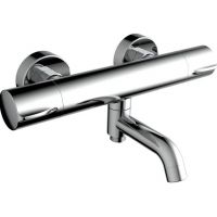 Смеситель для ванны Accoona H305 A62305 с термостатом Хром — фото 1, Смеситель для ванны