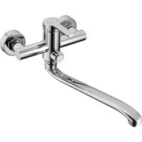 Смеситель для ванны Swedbe Diana 1055 универсальный Хром — фото 1, Смеситель для ванны