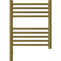 Электрический полотенцесушитель Сунержа Богема 3.0 прямая 500x400 L 05-5804-5040 Состаренная бронза — фото 1, Электрические полотенцесушители