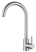 GRANFEST QUARZ Смеситель для кухни U-обр. D-35мм нержавейка арт. GF- — фото 1, Смесители для кухни