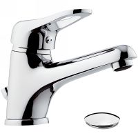 Смеситель для раковины Remer Kiss K10L Хром — фото 1, Смесители для раковины