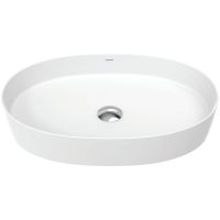 Раковина-чаша Creavit Loop 60 Белая арт-LP160-00CB00E-0000 — фото 3, Раковины накладные