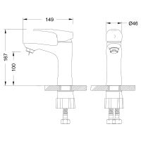 Товар: Смеситель для раковины Lemark Linara LM0406C Хром - фото 2 Смеситель для раковины Lemark Linara LM0406C Хром — фото 2, Смесители для раковины