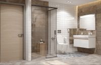 Товар: Душевой уголок Ambassador Queen 120х80 11011205LBlack профиль Черный стекло прозрачное - фото 8 Душевой уголок Ambassador Queen 120х80 11011205LBlack профиль Черный стекло прозрачное — фото 8, Душевые уголки