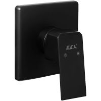 Товар: Смеситель для душа E.C.A. Tiera 102167105C1EX-K Черный матовый - фото 1 Смеситель для душа E.C.A. Tiera 102167105C1EX-K Черный матовый — фото 1, Смеситель для душа