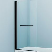 Товар: Шторка на ванну Iddis Slide 75х145 SLI5BS7i90 профиль Черный матовый стекло прозрачное - фото 3 Шторка на ванну Iddis Slide 75х145 SLI5BS7i90 профиль Черный матовый стекло прозрачное — фото 3, Шторки для ванной распашные