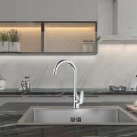 Смеситель для кухни Haiba Хром арт-HB70616 — фото 3, Смесители для кухни