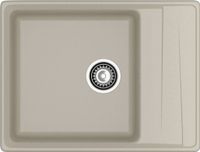 GRANFEST Мойка LEVEL 660L 1-чаша+крыло 660*500мм топаз арт.GF- — фото 2, Кухонные мойки