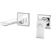 Смеситель для раковины E.C.A. Tiera 102167605EX-KK Хром — фото 1, Смесители для раковины