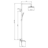 Товар: Душевая система Raglo R22.26.03 с термостатом Золото матовое - фото 13 Душевая система Raglo R22.26.03 с термостатом Золото матовое — фото 13, Душевые системы