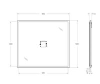 Зеркало CEZARES TIFFANY 45085 Grigio nuvola — фото 3, Зеркала в ванную комнату