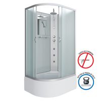 Душевая кабина Niagara Classic NG-2310-14RBKTG (120х80х210) высокий поддон(40см),стекло матовое,4 ме — фото 2, Душевые кабины