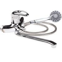 Смеситель для ванны Сантаком StOmega 3309-1 универсальный Хром — фото 1, Смеситель для ванны