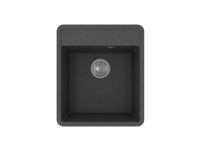 Florentina Мойка "Пьемонт" 440, черный — фото 1, Кухонные мойки