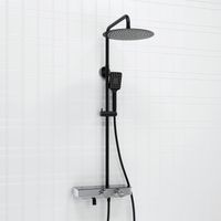 A114.160.130.CB Thermo Душевой комплект с термостатическим смесителем — фото 1, Душевые стойки