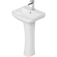 Раковина Laguraty 46 5620 F детская Белая — фото 1, Раковины подвесные