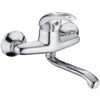 Смеситель для кухни Haiba HB4603 Хром — фото 1, Смесители для кухни