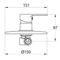 Товар: Гигиенический душ со смесителем Melodia della vita Aria MDV35753 Хром - фото 2 Гигиенический душ со смесителем Melodia della vita Aria MDV35753 Хром — фото 2, Гигиенические души