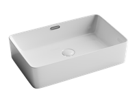 Раковина-чаша Ceramicanova Element 60 CN5025 Белая — фото 4, Раковины накладные