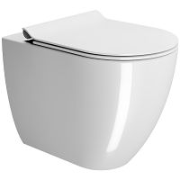 Товар: Унитаз GSI Pura 880311 приставной без сиденья - фото 1 Унитаз GSI Pura 880311 приставной без сиденья — фото 1, Приставные унитазы