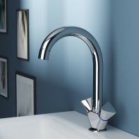 Смеситель для раковины Aringa Арно AR02026CH Хром — фото 3, Смесители для раковины