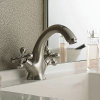 Смеситель для раковины Haiba HB1019-5 Сатин — фото 3, Смесители для раковины