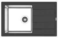 Florentina Мойка "Комби" 780, антрацит FS — фото 1, Кухонные мойки