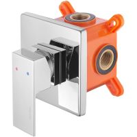 Смеситель для душа Swedbe Platta 5522 Хром — фото 1, Смеситель для душа