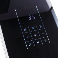 Душевая кабина Orans SR-89105 RS Black 120x90 R 89105RB с баней с гидромассажем — фото 9, Душевые кабины