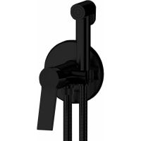 Гигиенический душ со смесителем Remer Slash SL65WNO Черный матовый — фото 1, Гигиенические души