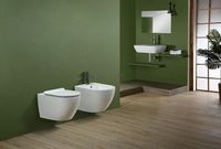 Товар: Биде CeramaLux 2197-1 подвесное Белое глянцевое - фото 2 Биде CeramaLux 2197-1 подвесное Белое глянцевое — фото 2, Подвесные унитазы