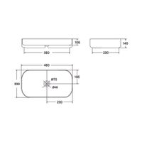 Раковина-чаша Point Веста 46 PN43701WB Белая — фото 3, Раковины