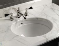 Товар: Раковина Devon&Devon Rose 51 IBLROSE/ST Белая - фото 2 Раковина Devon&Devon Rose 51 IBLROSE/ST Белая — фото 2, Раковины