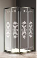 Душевой уголок CEZARES GIUBILEO-R-2-90-SCORREVOLE-CP-Br — фото 1, Душевые уголки