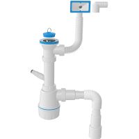 Сифон для кухонной мойки Nova 1036 Белый — фото 1, Сифоны для кухонной мойки