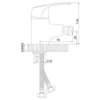 Товар: Смеситель для биде Rossinka Хром арт-D40-51 - фото 2 Смеситель для биде Rossinka Хром арт-D40-51 — фото 2, Смесители для биде