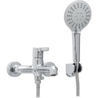 Смеситель для ванны Haiba HB60814 Хром — фото 1, Для душа и ванны