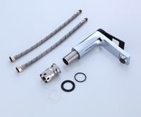 Товар: Смеситель для раковины Bronze de Luxe Element EL02XCB Хром Черный - фото 7 Смеситель для раковины Bronze de Luxe Element EL02XCB Хром Черный — фото 7, Смесители для раковины