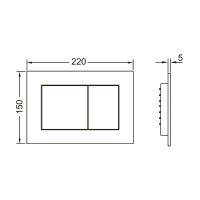 Комплект унитаза Ceramicanova Forma CN3009 с инсталляцией Tece Profil 9400412 с сиденьем Микролифт и — фото 14, Комплекты унитаз + инсталляция