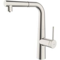 Смеситель для кухни Iddis Pure PURBNPFi05 Сатин — фото 1, Смесители для кухни