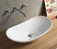 Товар: Раковина-чаша CeramaLux 60 7811MW Белая матовая - фото 4 Раковина-чаша CeramaLux 60 7811MW Белая матовая — фото 4, Раковины