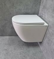 Товар: Унитаз CeramaLux TR2196 подвесной Белый глянцевый с сиденьем Микролифт - фото 3 Унитаз CeramaLux TR2196 подвесной Белый глянцевый с сиденьем Микролифт — фото 3, Подвесные унитазы